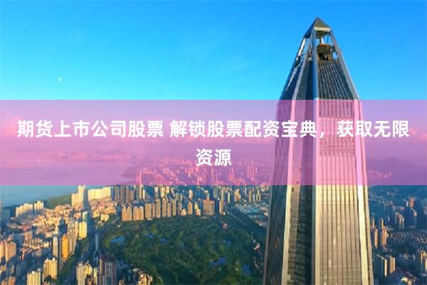 期货上市公司股票 解锁股票配资宝典，获取无限资源